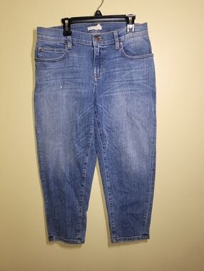 Eileen Fisher Capri Cropped Jeans 6P 6 Petite